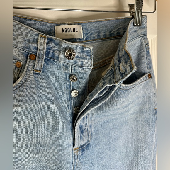 AGOLDE Riley High Rise Straight Crop - Picture 10 of 16